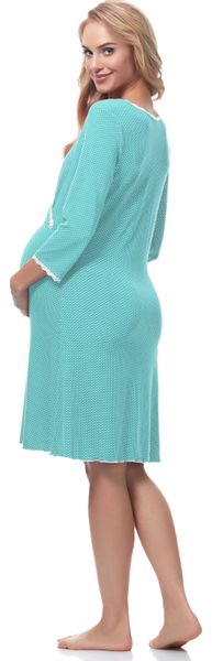 Be Mammy Umstandsnachthemd Damen Umstands Nachthemd günstig online kaufen