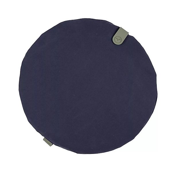 Fermob - Color Mix Sitzkissen Ø40cm - nachtblau/Dralon®-Acrylfasern/Ø 40cm/ günstig online kaufen