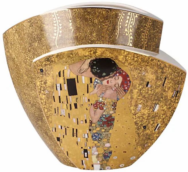Goebel Tischvase »Gustav Klimt - Der Kuss / Adele Bloch Bauer« Vase aus Por günstig online kaufen