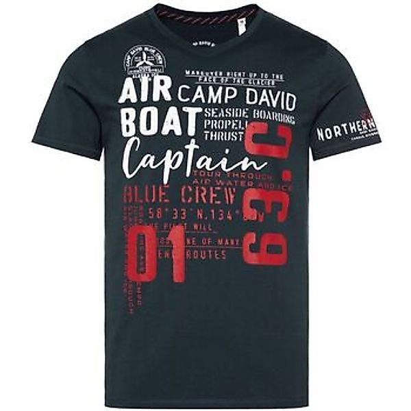 Camp David  T-Shirt T-Shirt ALASKA ICE TOUR Kurzarmshirt günstig online kaufen