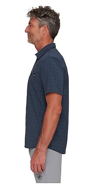 Mammut Outdoorhemd Wanderhemd Lenni Kurzarm 2025 (mit Brusttasche) navyblau günstig online kaufen