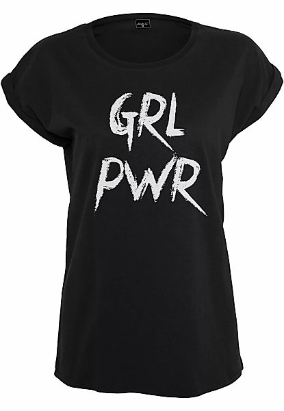 MisterTee T-Shirt "MisterTee Damen Ladies GRL PWR Tee", (1 tlg.) günstig online kaufen