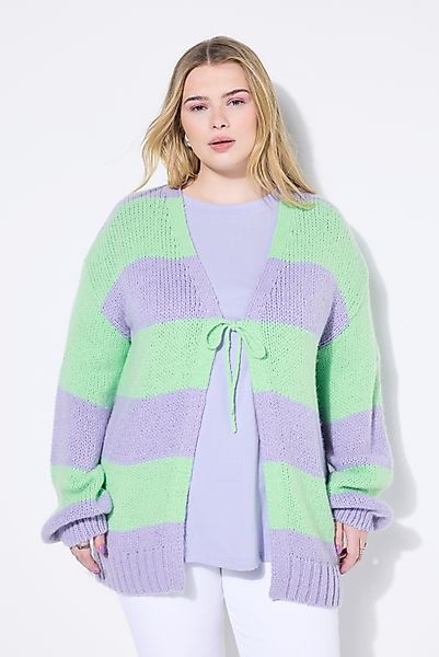 Studio Untold Strickjacke Strickjacke oversized Blockstreifen günstig online kaufen