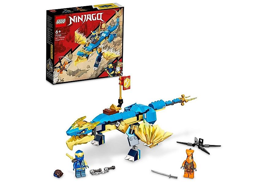 LEGO® LEGO® 71760 NINJAGO - Jays Donnerdrache EVO Konstruktions-Spielset günstig online kaufen