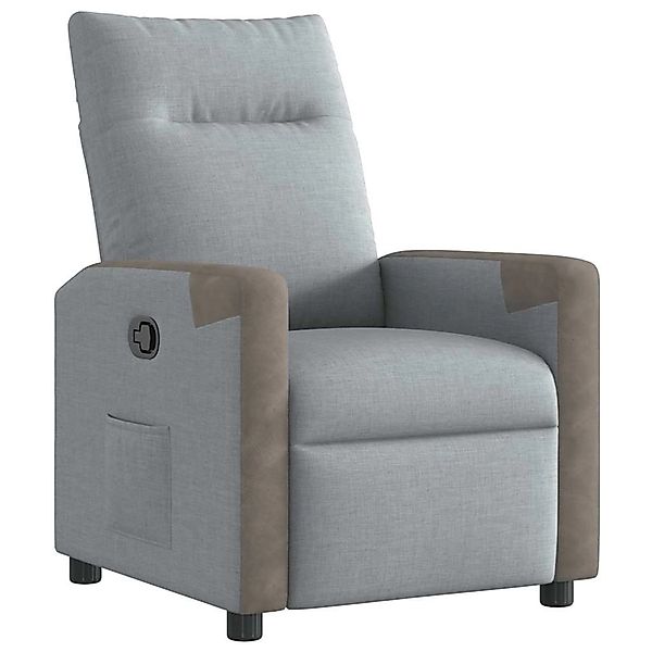 vidaXL Relaxsessel Hellgrau Stoff 4104839 günstig online kaufen