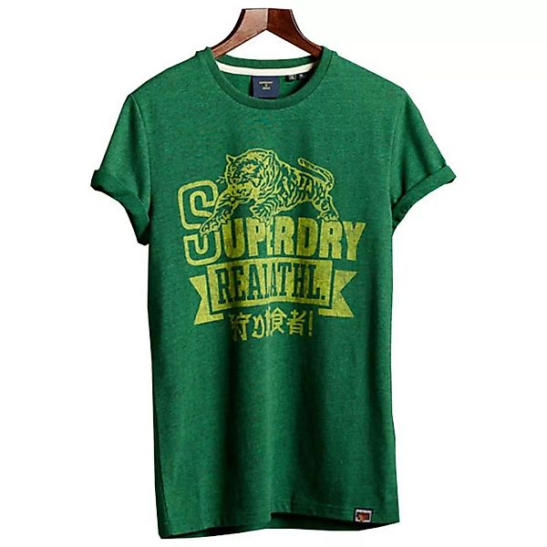 Superdry Reworked Classic Kurzarm T-shirt XS Willow Green Grit günstig online kaufen