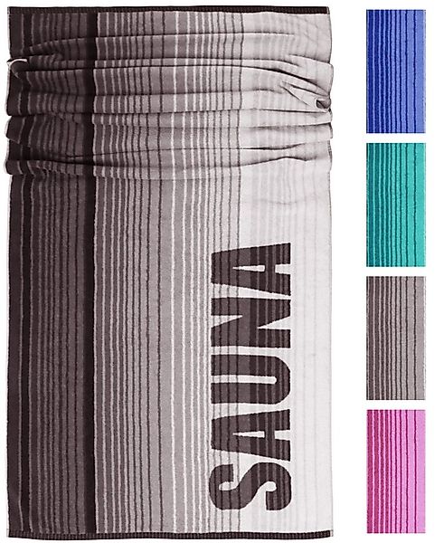 Lashuma Saunatuch XXl Handtuch Oslo, Frottee (1-St), großes Liegtuch Saunah günstig online kaufen