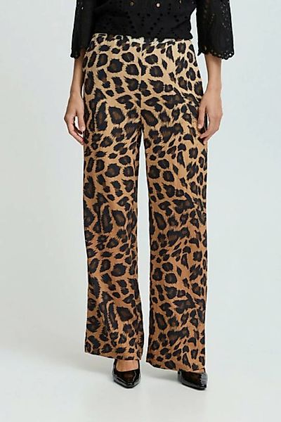 b.young Stoffhose BYHINVA LEOPARD PANTS modische Stoffhose mit Leo-Alloverp günstig online kaufen