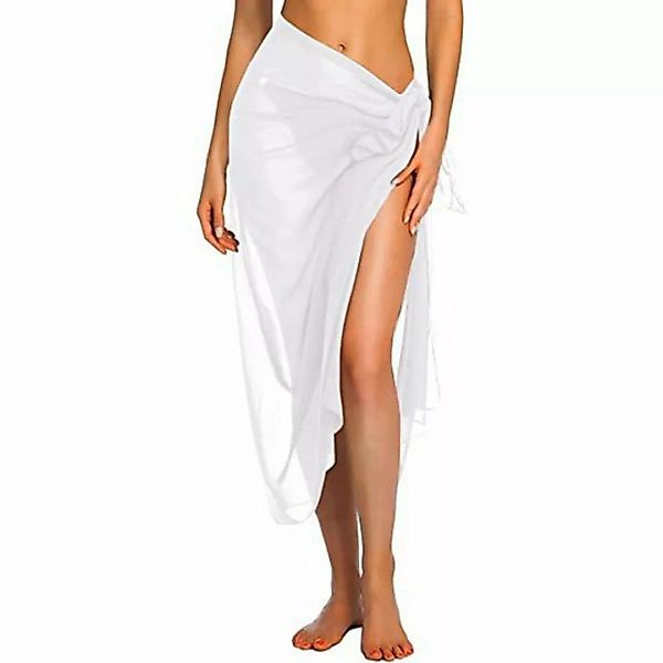 AUKUU Strandkleid Damen Badeanzug Abdeckungskleid Chiffon langes Bikini-Pak günstig online kaufen