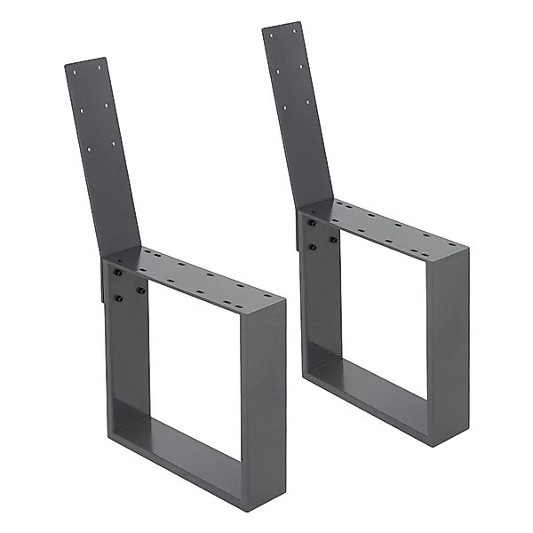 ML-DESIGN Sitzbank Bankgestell 2 stück Bankkufen aus Stahl wetterfest mit R günstig online kaufen