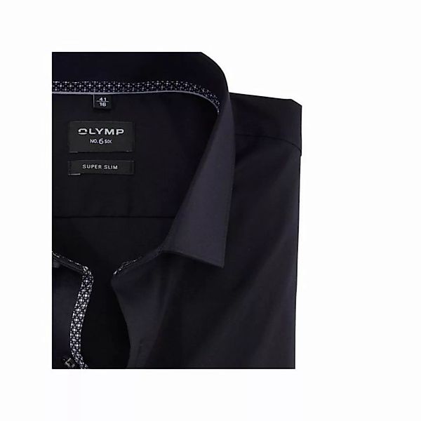 OLYMP Langarmhemd schwarz (1-tlg) günstig online kaufen