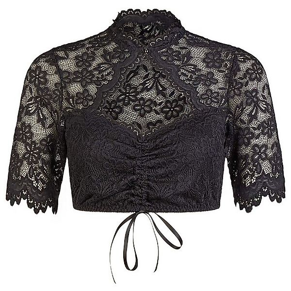 Nina Von C. Dirndlbluse Nina von C. Spitzen Dirndlbluse 'Sophie' Lochauss günstig online kaufen
