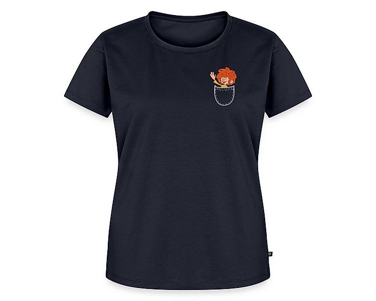 Spreadshirt T-Shirt Pumuckl Design Mit Fröhlich Winkendem Pumuckl Frauen Pr günstig online kaufen
