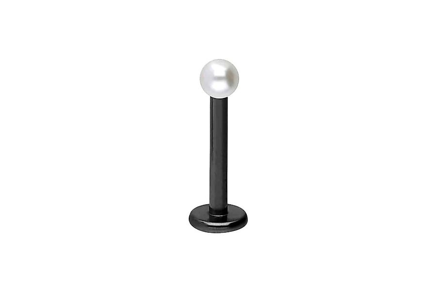 PIERCINGLINE Piercing-Set Chirurgenstahl Labret SYNTHETISCHE PERLE günstig online kaufen