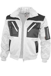Qualitex Workwear Pilotenjacke modische 4-in-1 Arbeitsjacke günstig online kaufen