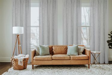 Home Basics Gardine 080530 Kombiband Fertigschal günstig online kaufen