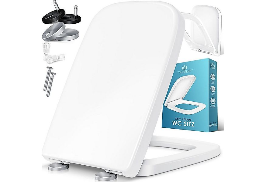 KESSER WC-Sitz, WC Sitz mit Absenkautomatik Toilettendeckel Quick-Release günstig online kaufen