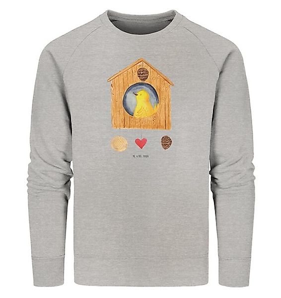 Mr. & Mrs. Panda Longpullover Vogelhaus Home Größe S - Heather Grey - Gesch günstig online kaufen