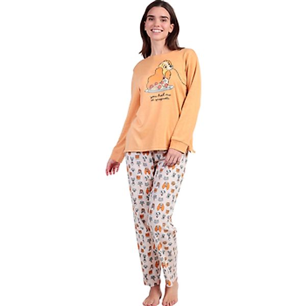 Admas  Kleider & Outfits Pyjama Hose Top Langarm Love Dinner Disney günstig online kaufen