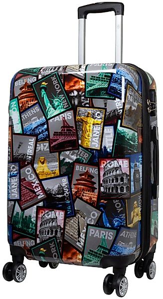Warenhandel König Hartschalen-Trolley Tourist Attractions, 4 günstig online kaufen