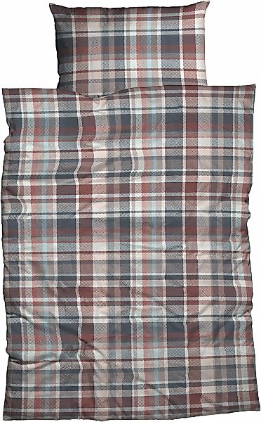 CASATEX Bettwäsche "Silan" 3 Stk. zeitloses,rustikales Design, markante Kar günstig online kaufen