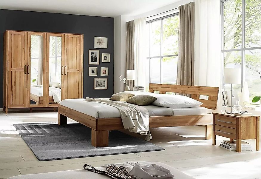 Home affaire Schlafzimmer-Set "Modesty I", (Set, 4 St.), mit 4-türigem Schr günstig online kaufen