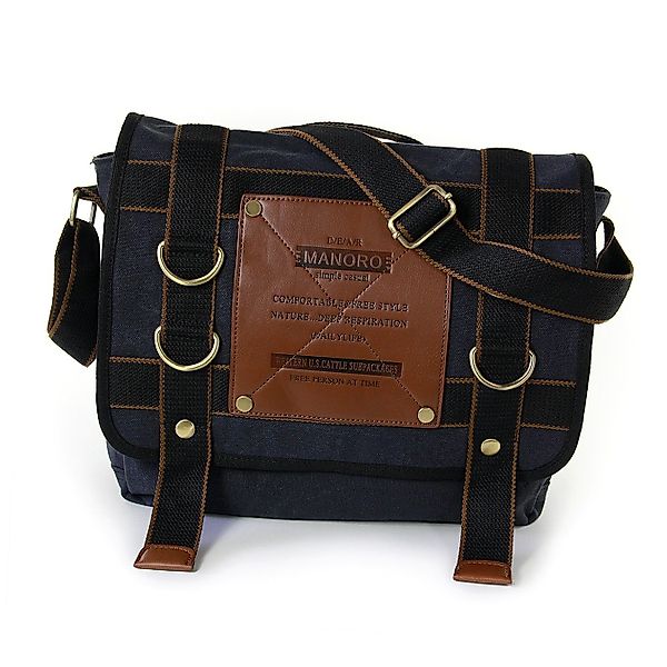 DrachenLeder Umhängetasche Manoro Herren Umhängetasche Messenger günstig online kaufen