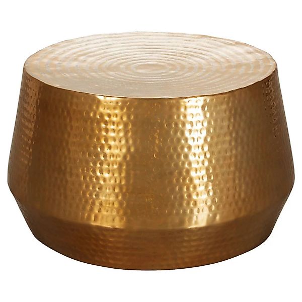 Couchtisch 60x36x60 cm Aluminium Beistelltisch Gold Orientalisch Rund | Fla günstig online kaufen