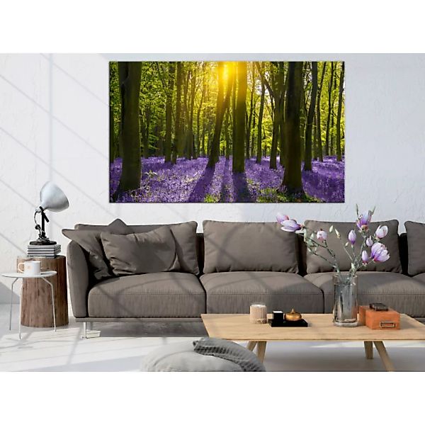 Wandbild Hyacinth Field (1 Part) Narrow XXL günstig online kaufen