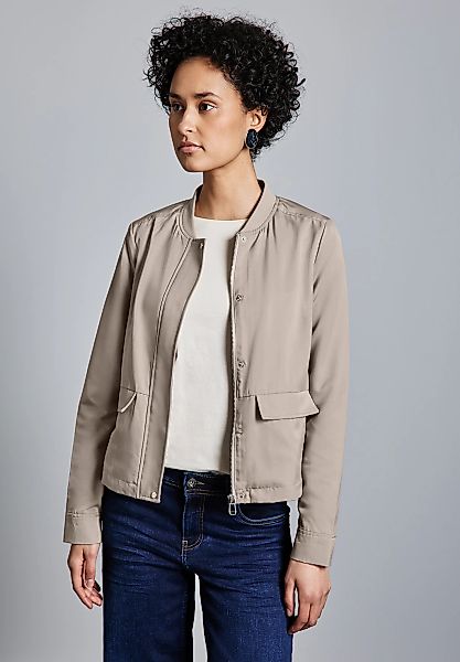 STREET ONE Blouson ohne Kapuze aus softer Viskose günstig online kaufen