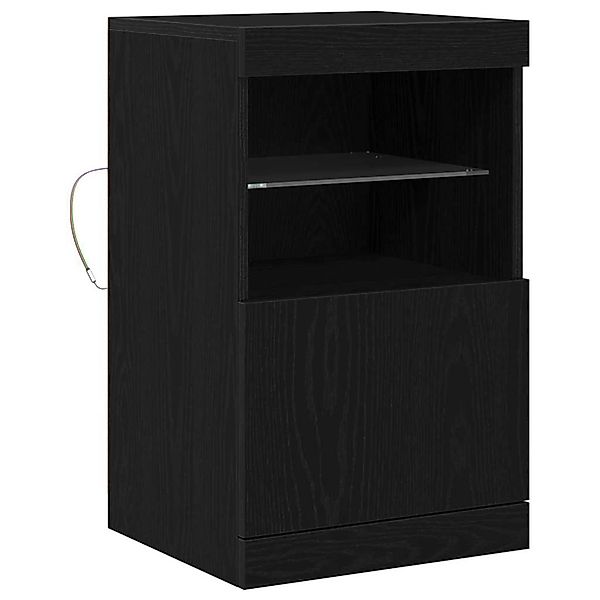 vidaXL Sideboard Schwarze Eiche 41 x 37 x 67 cm Holzwerkstoff 863038 günstig online kaufen
