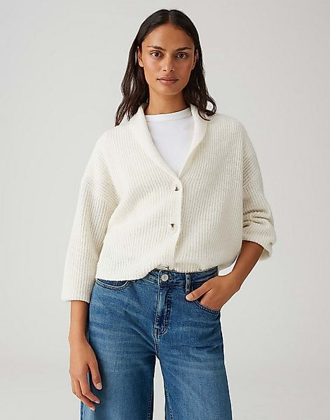 OPUS Strickjacke DUSENA mit Schalkragen Weite Passform, schmal zulaufend, ü günstig online kaufen