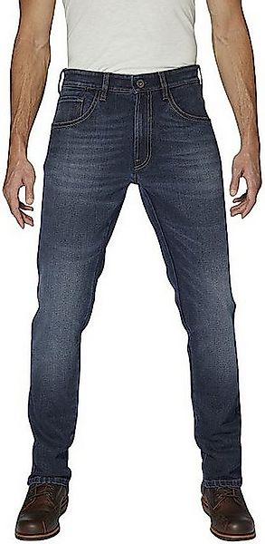 Rokker Motorradhose tech Tapered Slim Blue Motorradjeans Knieprotektoren en günstig online kaufen