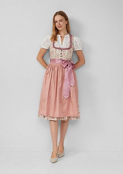 s.Oliver Midikleid Kleid Verspieltes Dirndl mit Bluse, Volksfest günstig online kaufen