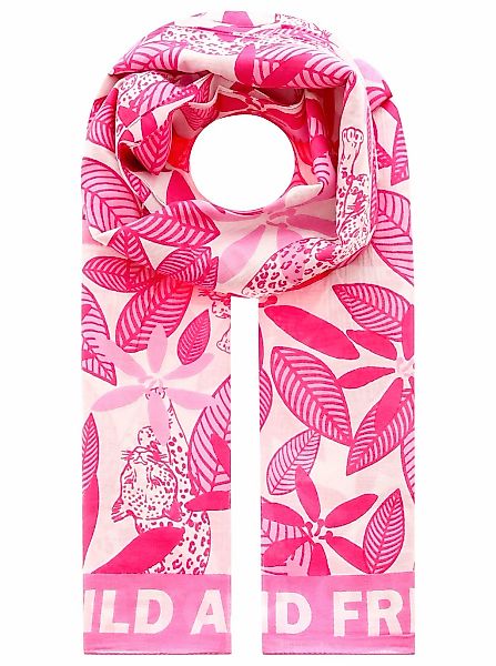 Zwillingsherz Modeschal "Wild and Free", mit buntem Blumenmuster günstig online kaufen
