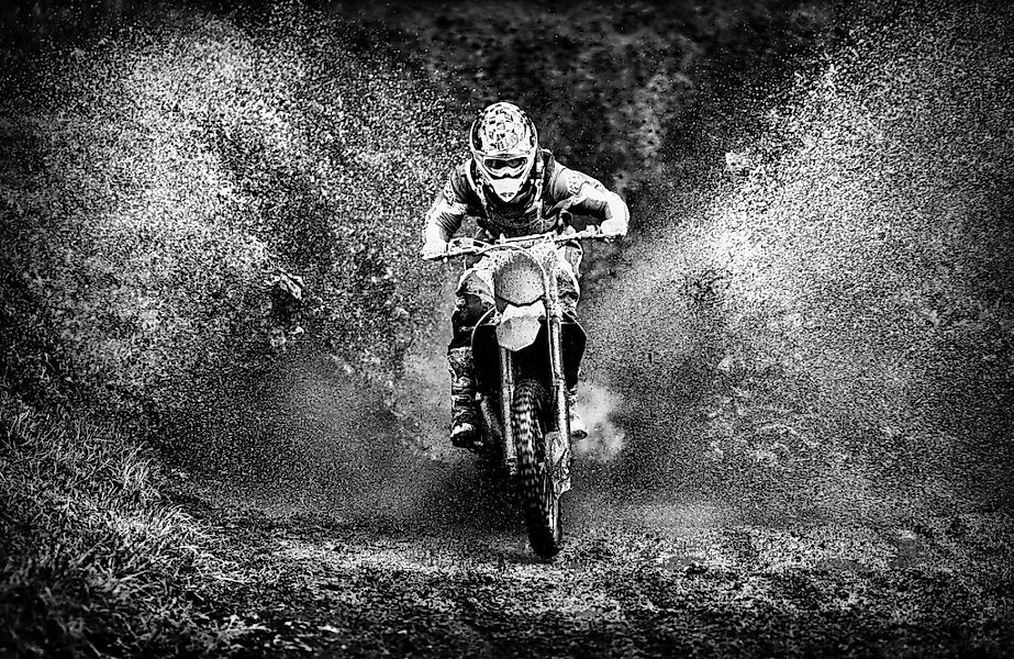Papermoon Fototapete "Photo-Art PAUL GOMEZ, MOTORCROSS" günstig online kaufen