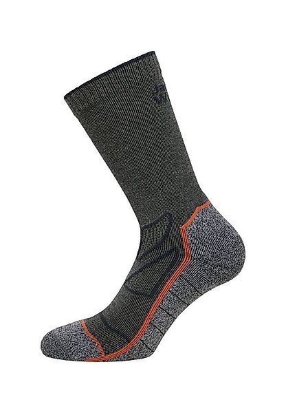 Jack Wolfskin Wandersocken Crew Vojo CL (geruchshemmend, schnelltrocknend) günstig online kaufen