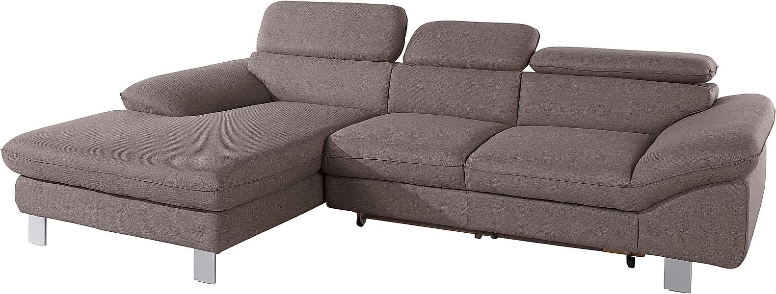 COTTA Ecksofa Driver L-Form, mit Kopfteilverstellung, günstig online kaufen