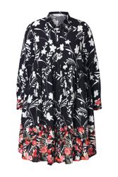 MIAMODA Hemdbluse Bluse A-Linie Volant mit günstig online kaufen