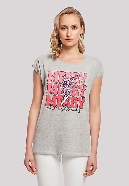 F4NT4STIC T-Shirt "Merry Weihnachten Print Leo Print", Premium Qualität, We günstig online kaufen