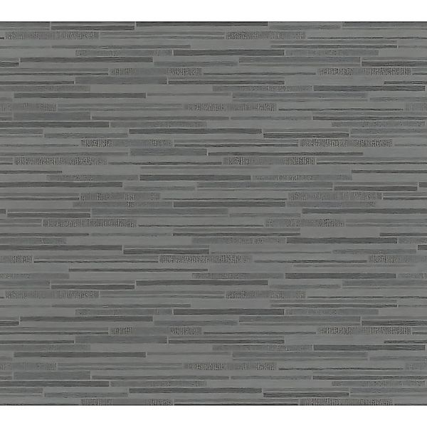 PROFHOME 709714-GU Stein Kacheln Tapete Steinoptik Matt Grau Schwarz 0,53 m günstig online kaufen