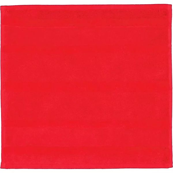 Cawö - Noblesse2 1002 - Farbe: rot - 203 - Seiflappen 30x30 cm günstig online kaufen