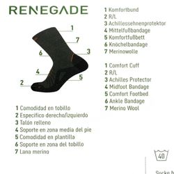 Lowa Wandersocken LOWA Renegade Socken günstig online kaufen