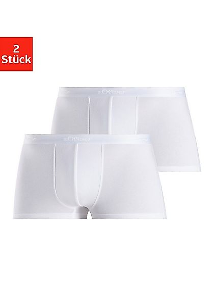 s.Oliver Hipster (Packung, 2-St) knapp sitzende Boxershorts aus weichem Mod günstig online kaufen