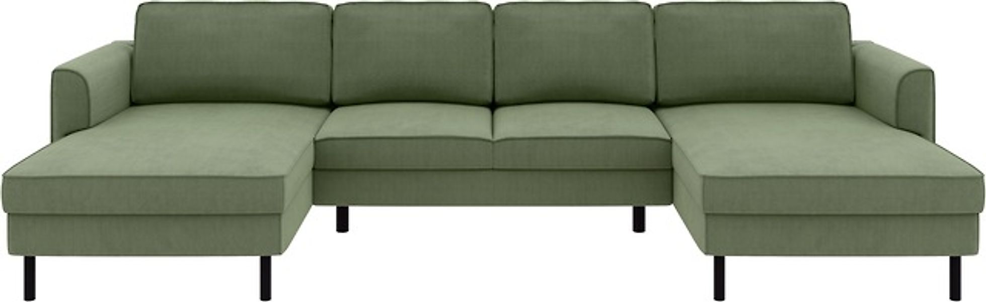 Home affaire Wohnlandschaft »Booster II, whlw. mit Schlaffunktion & Bettkas günstig online kaufen