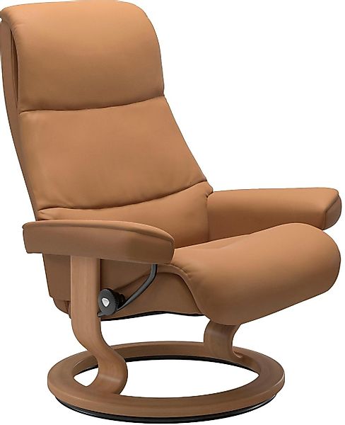 Stressless® Relaxsessel »View« Set, Relaxsessel mit Hocker, mit Classic Bas günstig online kaufen