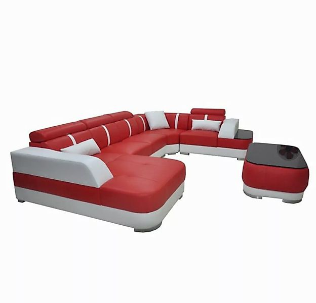 JVmoebel Ecksofa Design Eck Couch Sitz Leder Polster Ecke Wohnlandschaft So günstig online kaufen