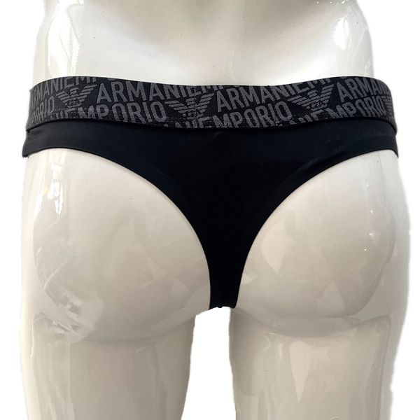 Emporio Armani Tanga 4F719 Thong Mikrofaser günstig online kaufen