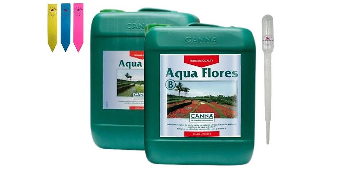 Canna Pflanzendünger Canna Aqua Flores, 2-St. günstig online kaufen