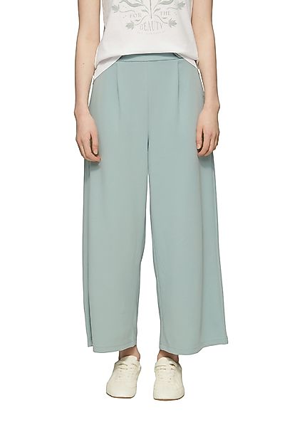 QS Culotte Sommerhose mit Knopf-Design am günstig online kaufen